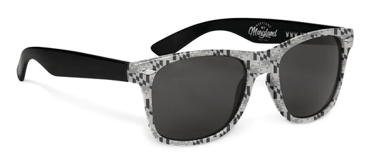 Maryland Sunglasses Monotone Maryland Flag