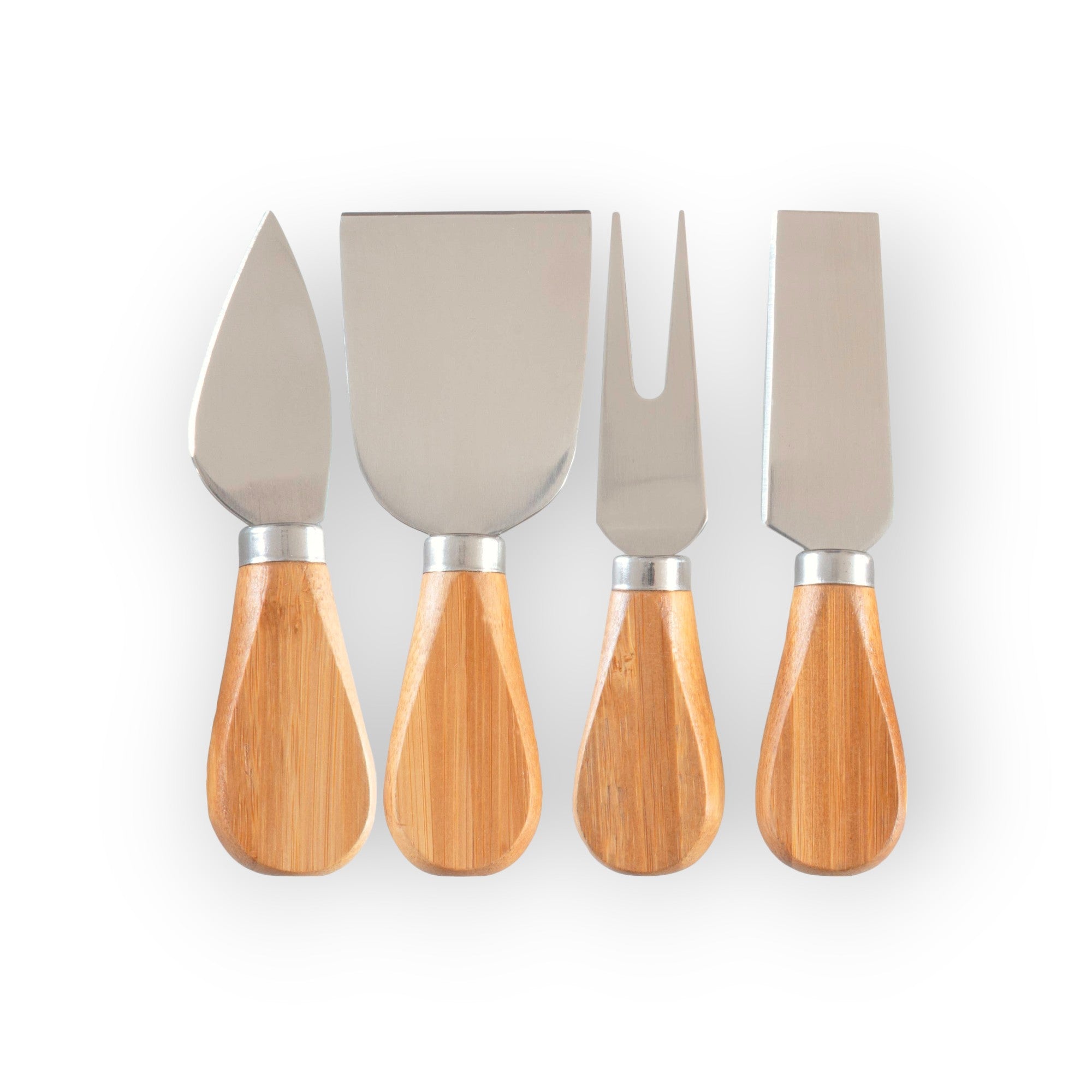 Cheese Tools Set Totally Bamboo - 4-Piece Cheese Tool Set – The Seasoned Olive