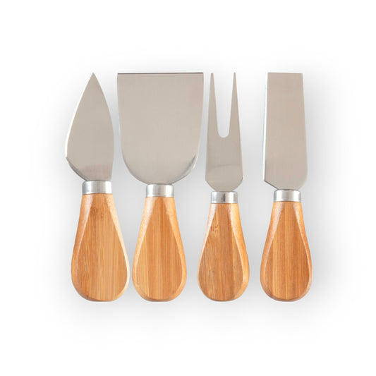 Totally Bamboo - 4-Piece Cheese Tool Set
