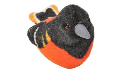 Audubon II Baltimore Oriole Stuffed Animal W Sound 5.5"