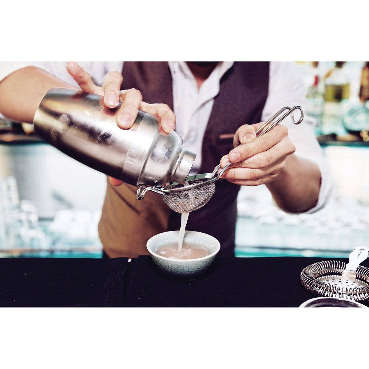 HIC Bar Stainless Steel Cocktail Shaker