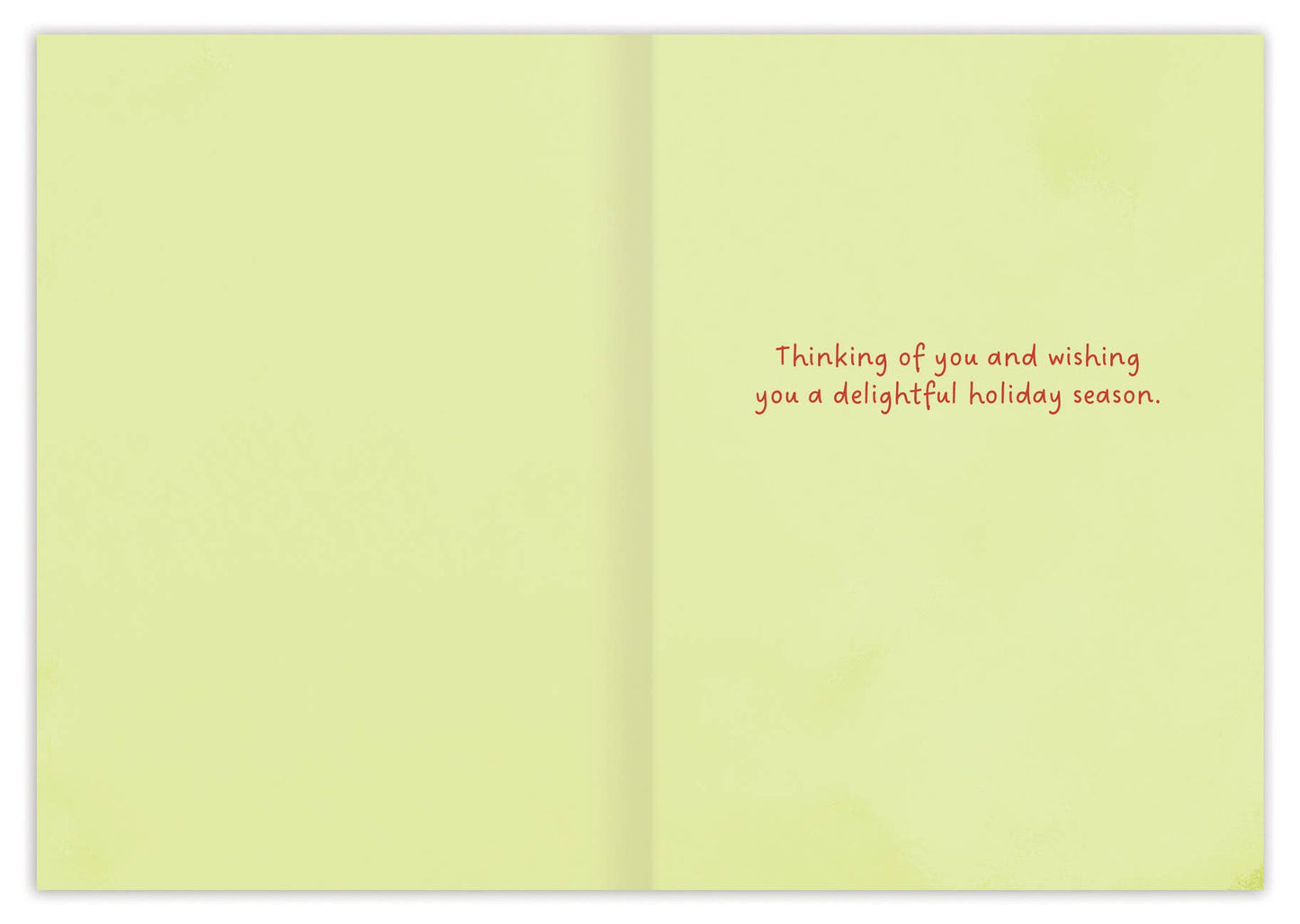 Biely & Shoaf - Festive Townhouse Scene Holiday Card