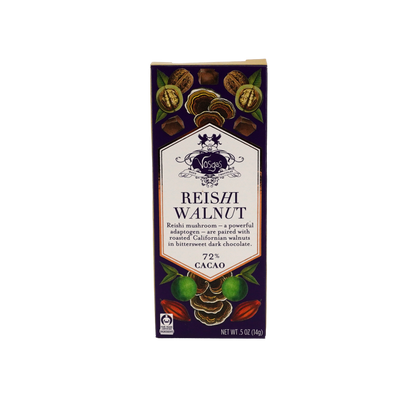 Reishi Walnut Chocolate Mini Bar