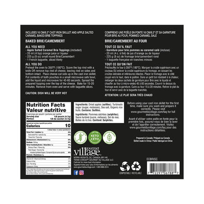 Gourmet Du Village - Skillet Brie Apple Salted Caramel Kit