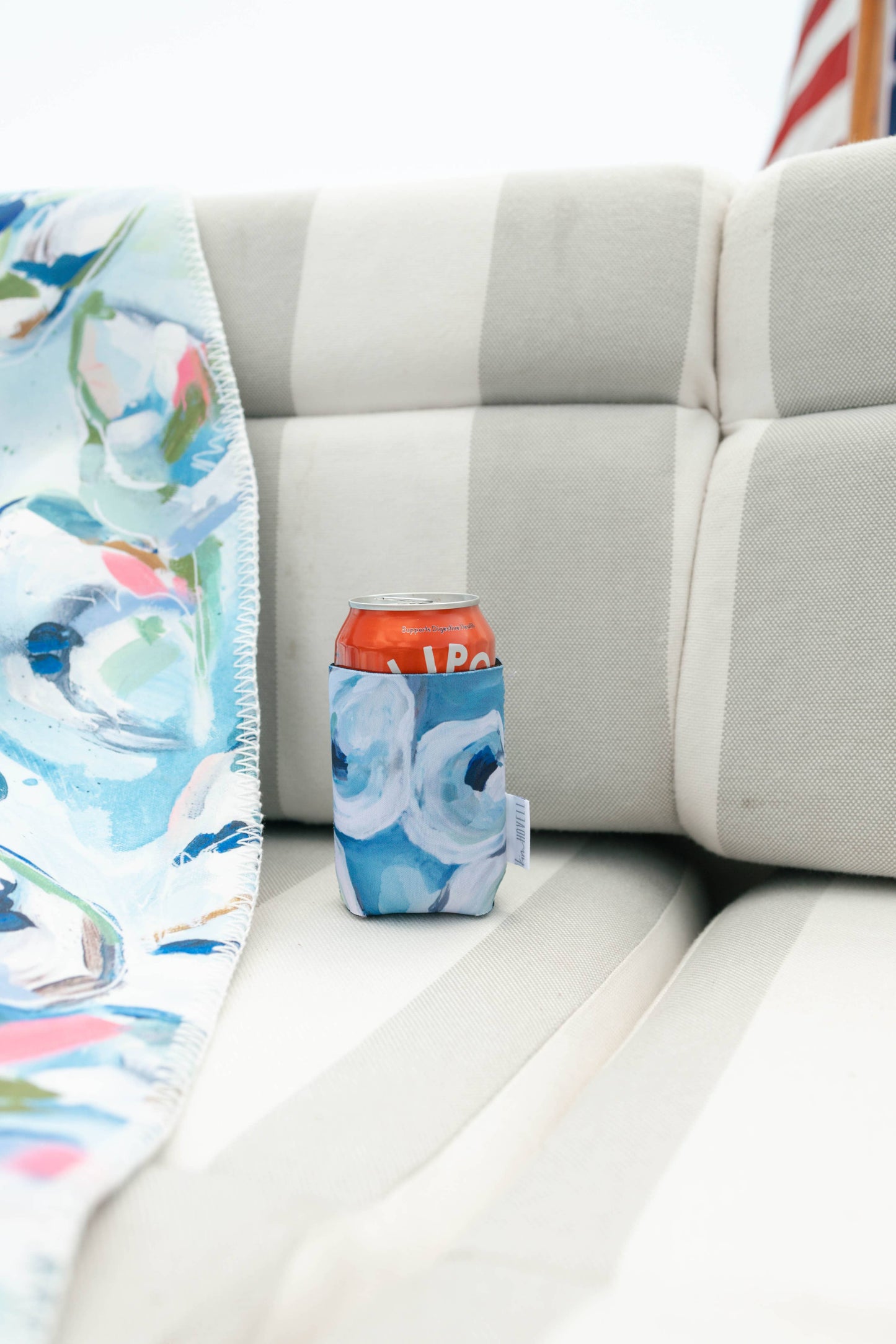 Kim Hovell Art - Koozie (Standard) - Ebb and Flow