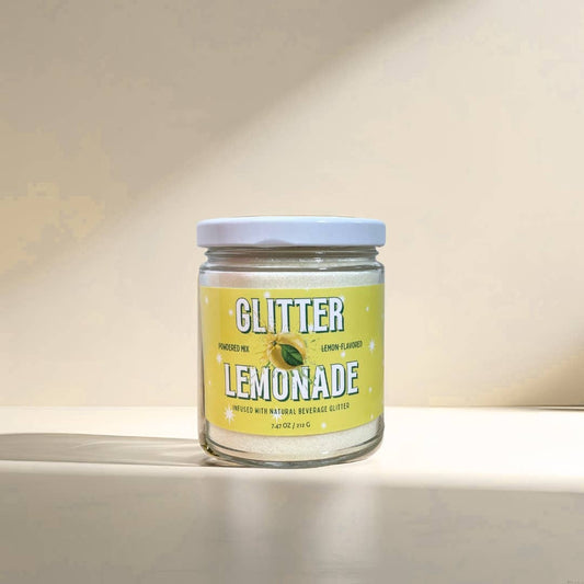 Wood Stove Kitchen - Glitter Lemonade Powder with Beverage Glitter, 7.47 oz