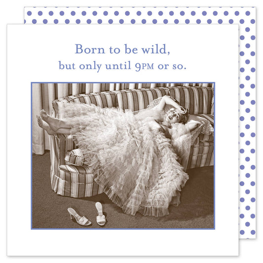 Born To Be Wild Beverage Napkin