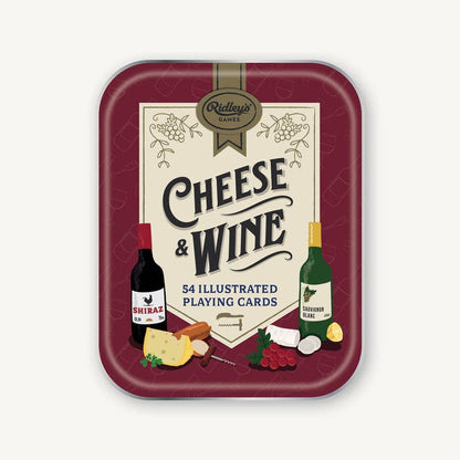 Chronicle Books - Cheese and Wine Playing Cards