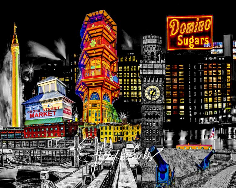 Jeff Cohen 5x7 Unframed Prints Best of Baltimore