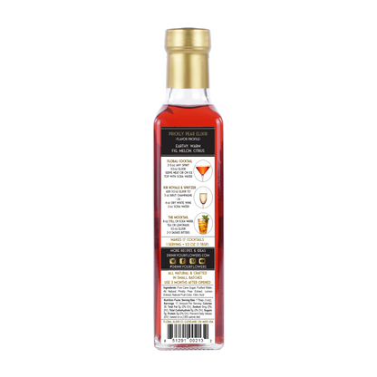 Floral Elixir Co. - Prickly Pear Elixir. All Natural Cocktail & Soda Syrup.: Small - 2 oz/60mL