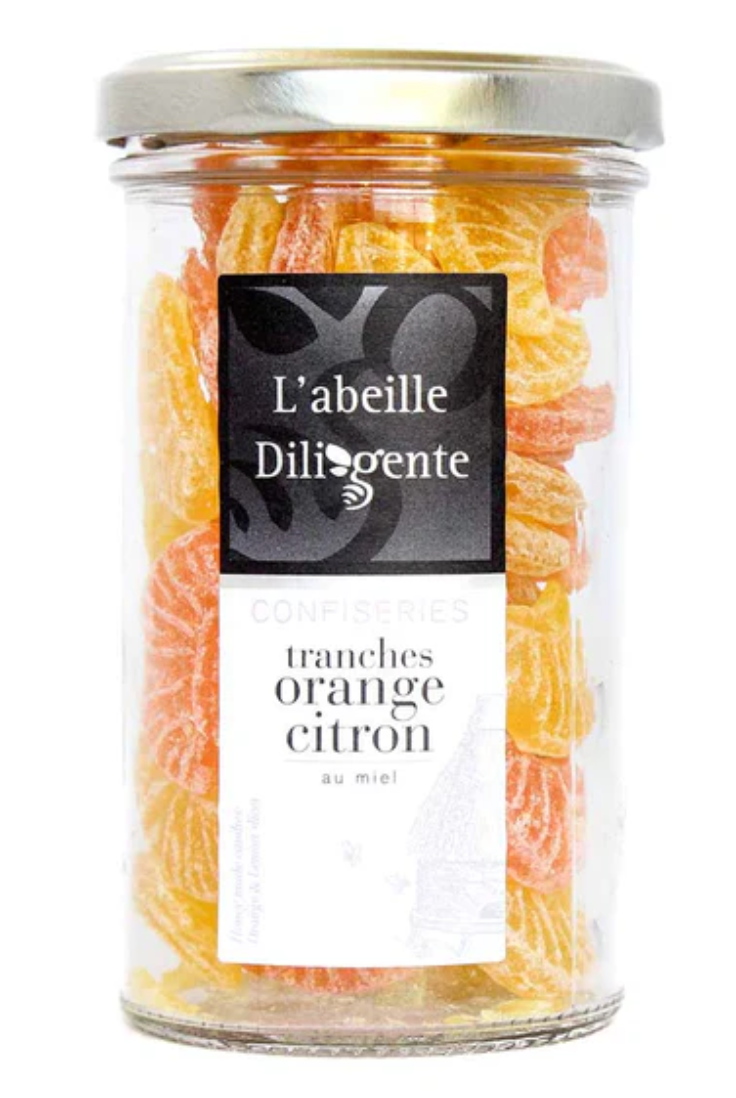 Gourmet Food Solutions, Inc. - French Orange Lemon Honey Candy L'Abeille Diligente 5.3oz
