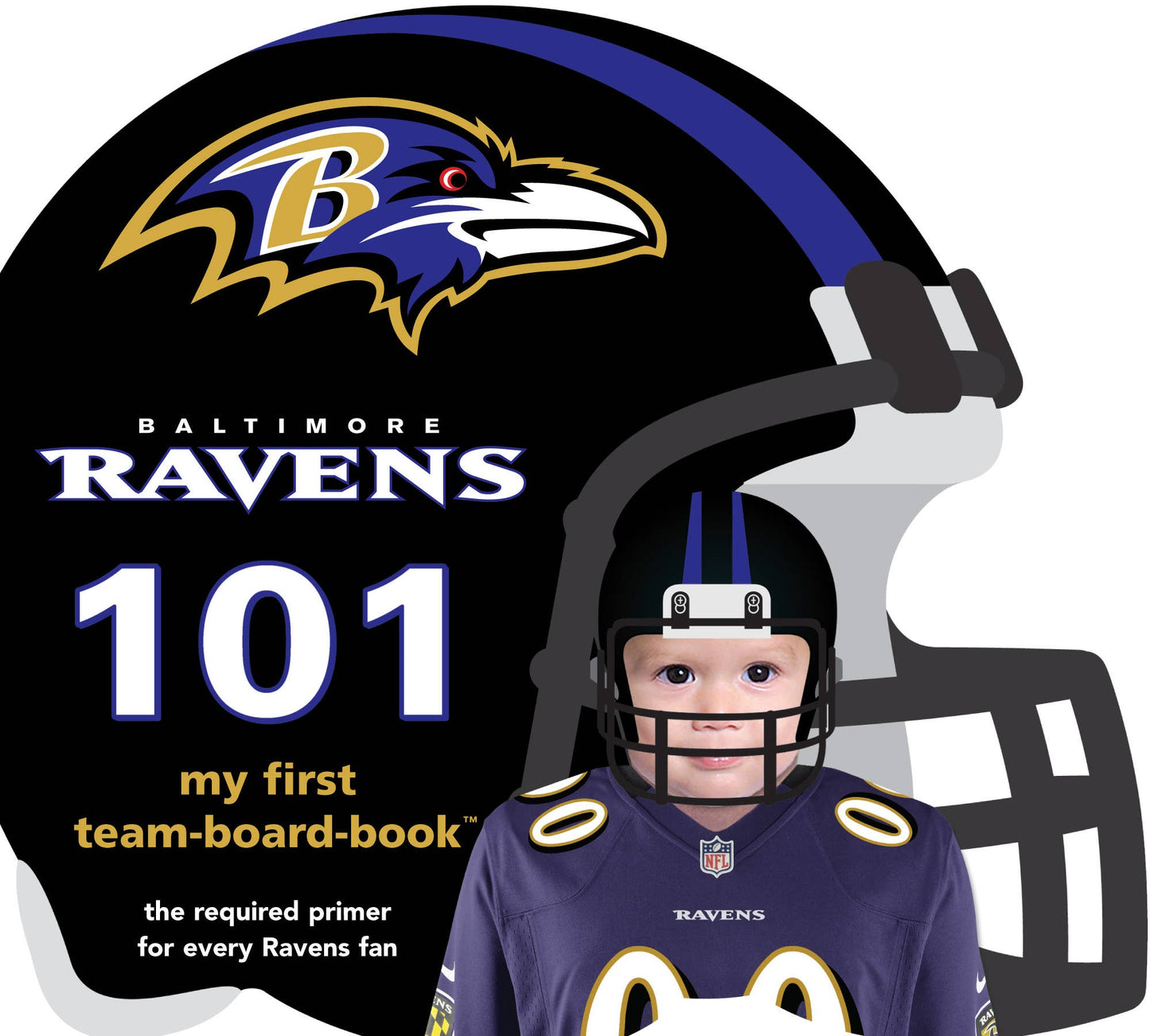 Michaelson Entertainment-Childrens Sports Board Books & Toys - Baltimore Ravens 101