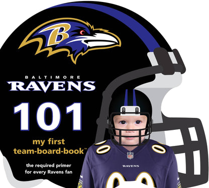 Michaelson Entertainment-Childrens Sports Board Books & Toys - Baltimore Ravens 101