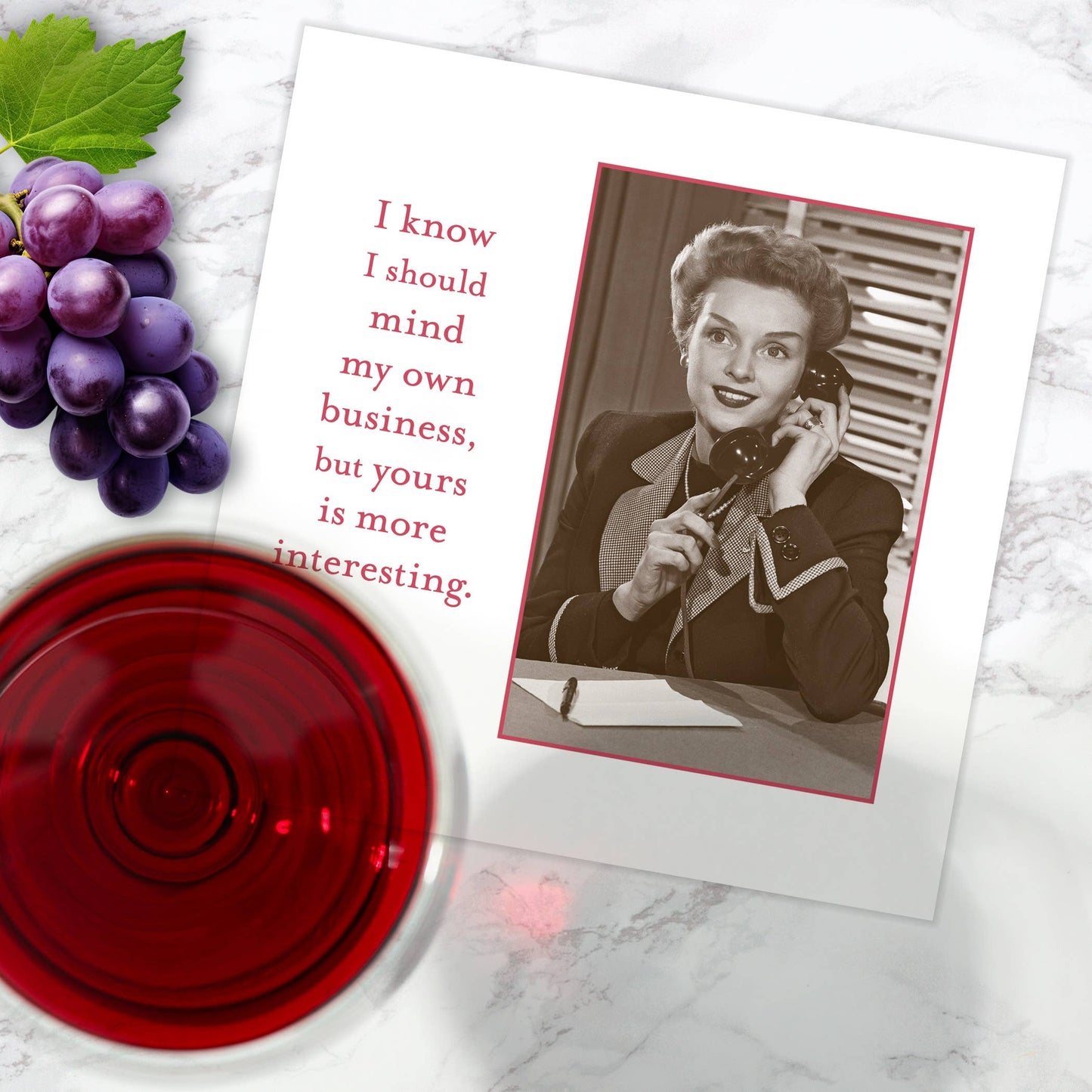 My Own Business Beverage Napkin