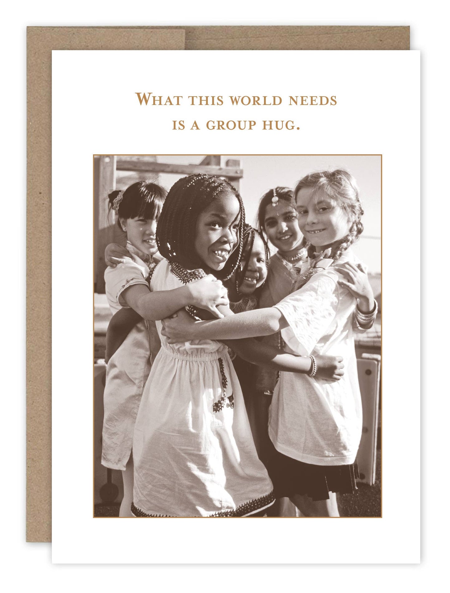 Group Hug Friendship / Just Because Card
