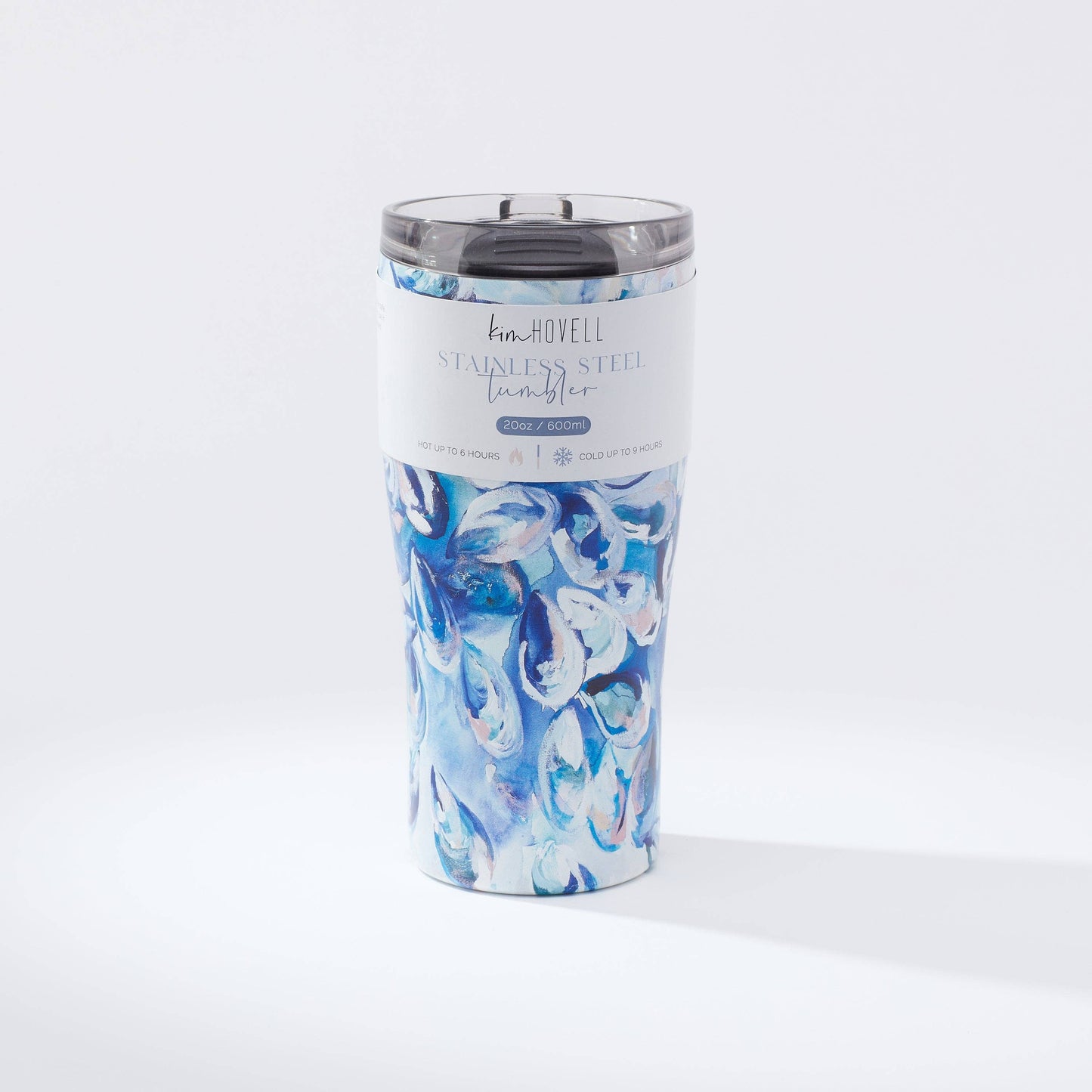 Kim Hovell Art - 20oz Coffee Tumbler - Azul Oysters: Default Title