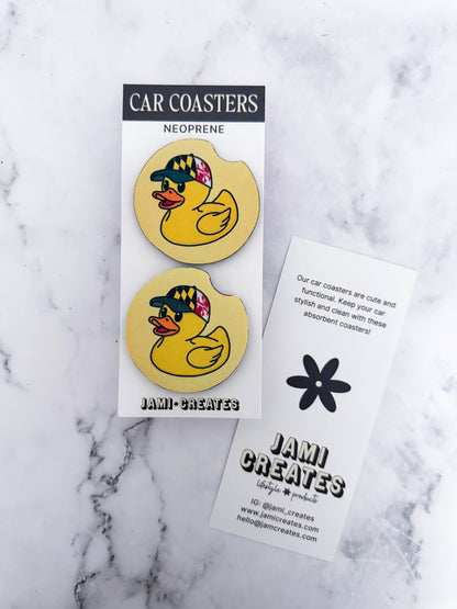 Jami Creates - Maryland Rubber Duck Car Coaster