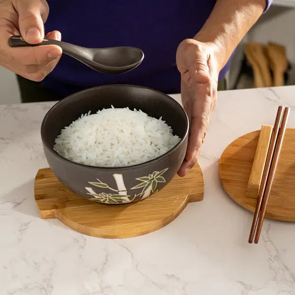 Bamboo Bowl Set