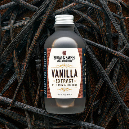 Vanilla Extract - 4oz Bottle - Single Origin Extract