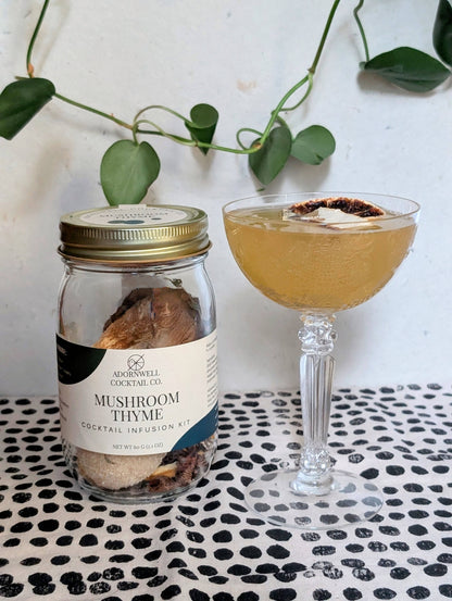 Adornwell Cocktail Co. - Mushroom Thyme Cocktail Infusion Kit