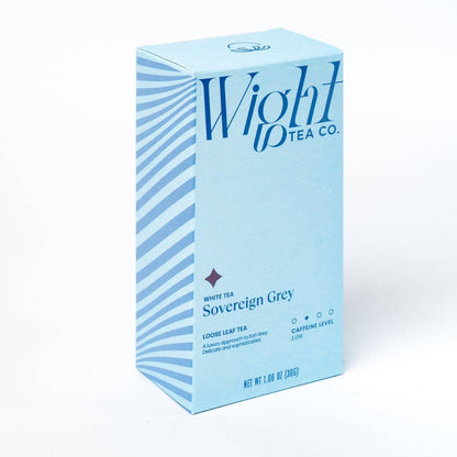 Wight Tea Company - Loose Leaf White Tea Retail Boxes : Sovereign Grey
