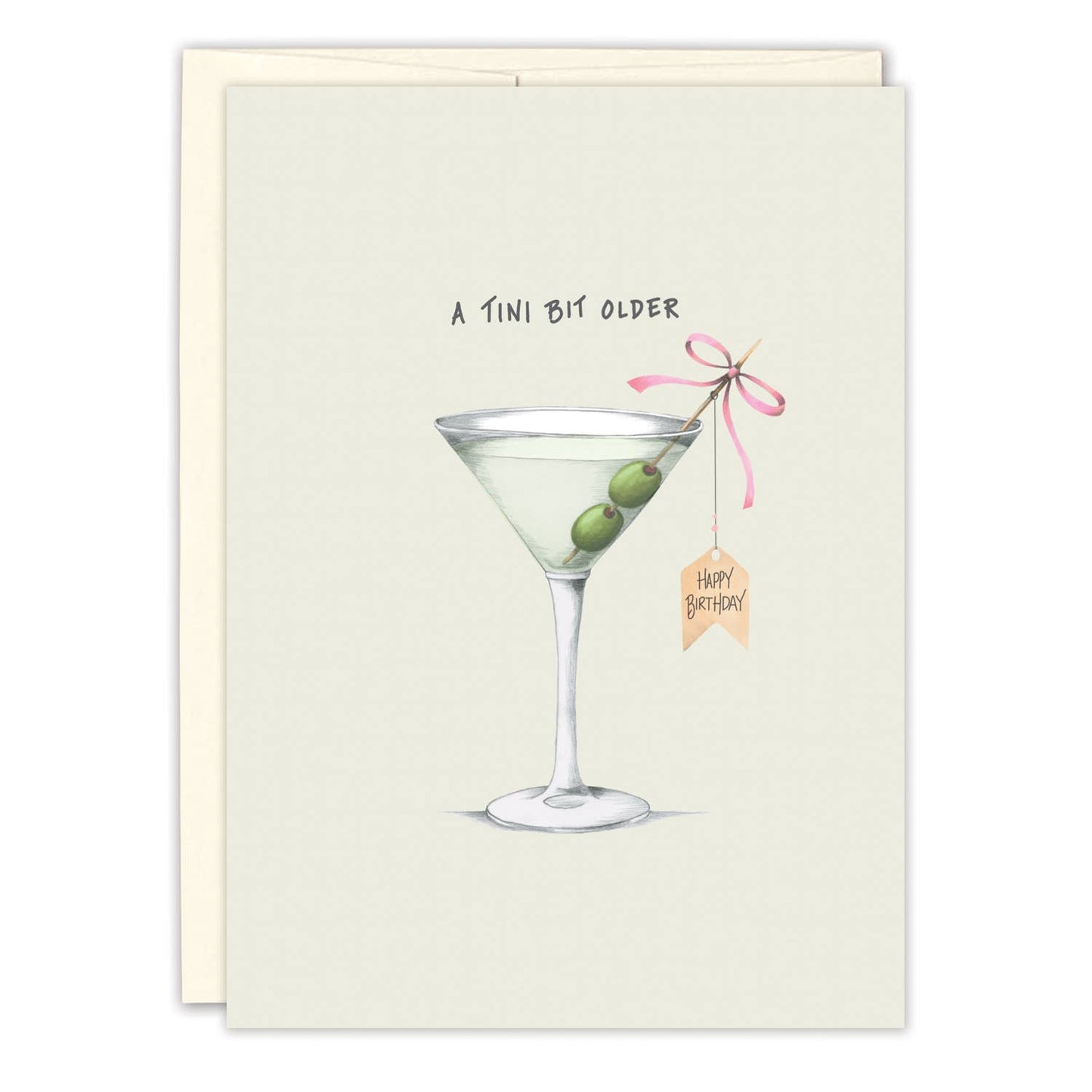 A Tini Bit Older Birthday Card