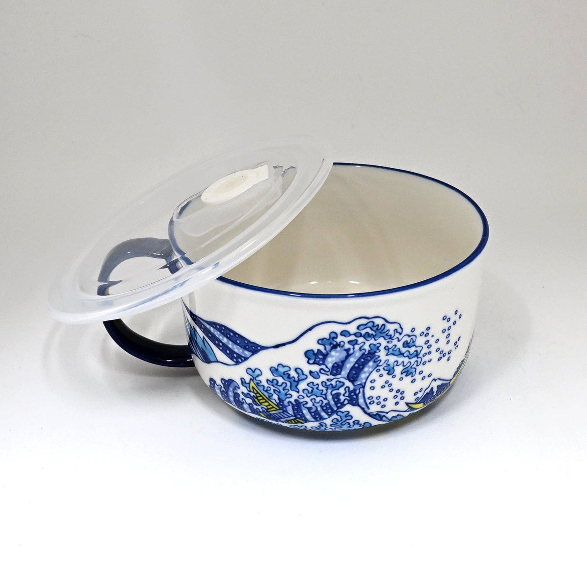 Great Wave 33 oz Microwavable Bowl with Lid
