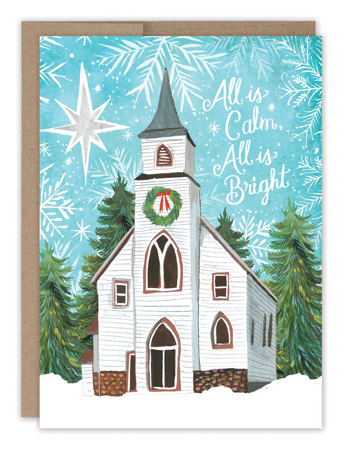 Biely & Shoaf - Calm & Bright Church Holiday Card