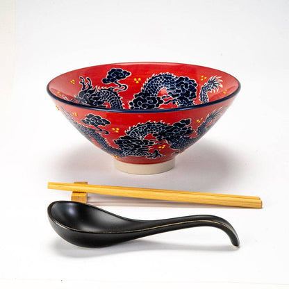 Dragon Ramen Bowl Set | Urban Tokyo