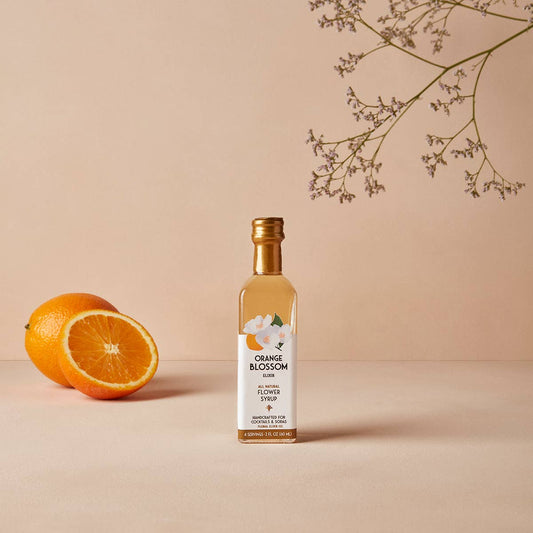 Floral Elixir Co. - Orange Blossom Elixir. All Natural Cocktail & Soda Syrup.: Small - 2 oz/60mL