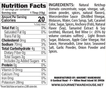 Gourmet Warehouse Brands - Gourmet Warehouse Steak Sauce
