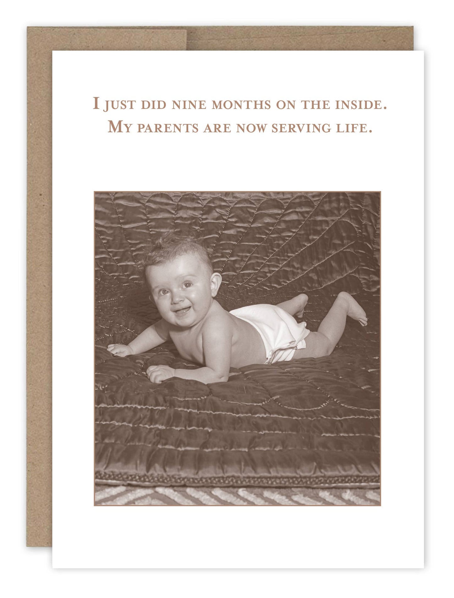 Shannon Martin Design - Nine Months Baby Card