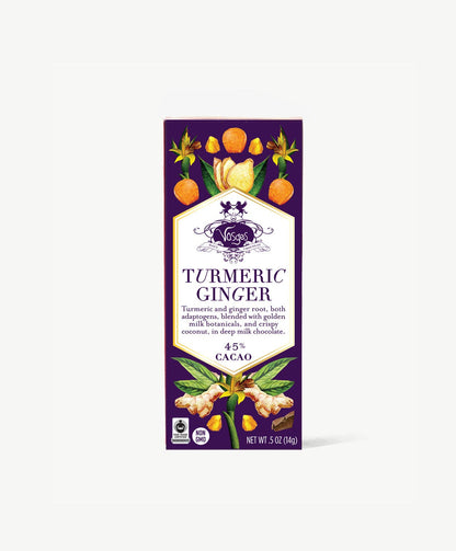 Mini Milk Chocolate Bar w/ Turmeric & Ginger - Gourmet