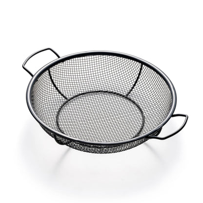 Fox Run Brands - Outset Non-Stick Shallow Mesh Grill Basket, 12" x 15"