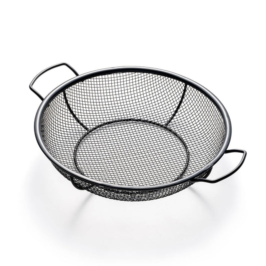 Fox Run Brands - Outset Non-Stick Shallow Mesh Grill Basket, 12" x 15"