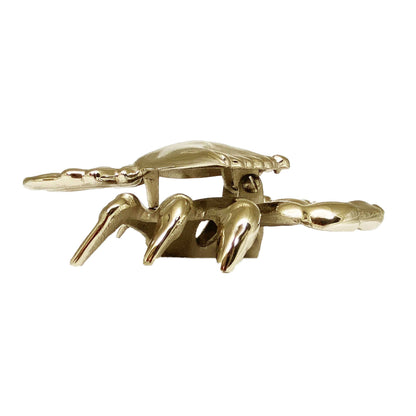 Michael Healy Designs - Crab Door Knocker: 4.5H x 5.25W / Nickel Silver