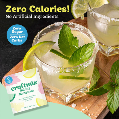 Craftmix | Skinny Margarita Cocktail / Mocktail Mixer - Individuals