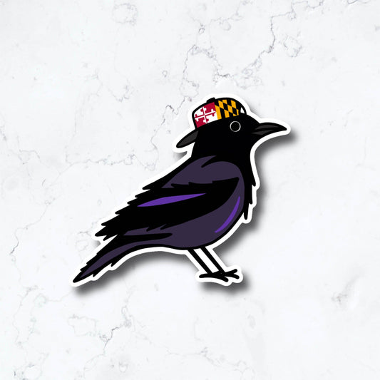 Jami Creates - Baltimore Raven Sticker