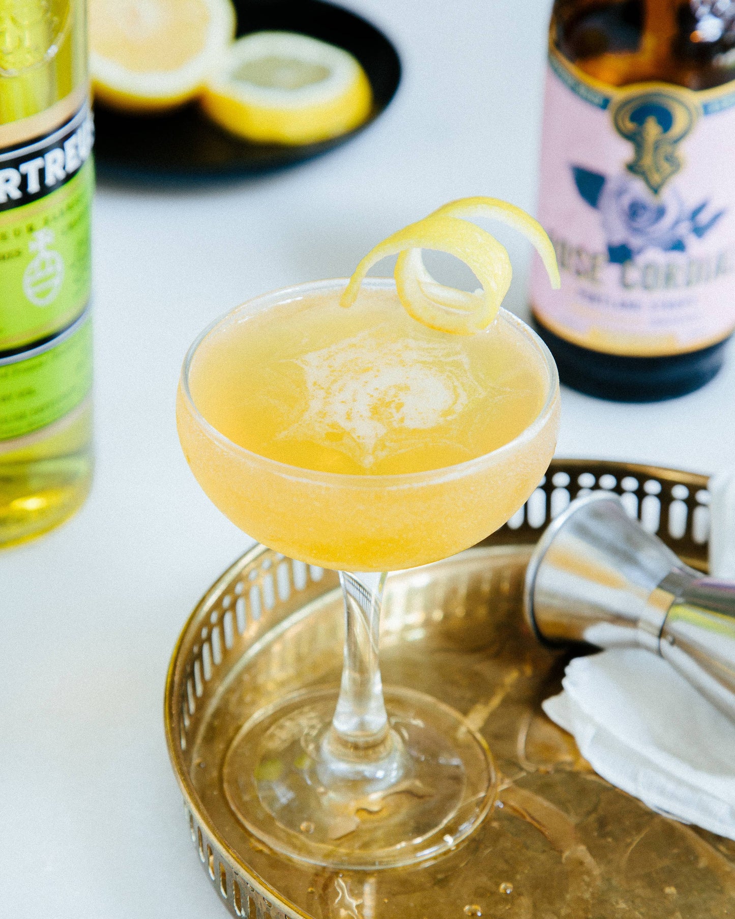 Portland Syrups | Rose Cordial Syrup 12oz - cocktail / mocktail beverage mixer