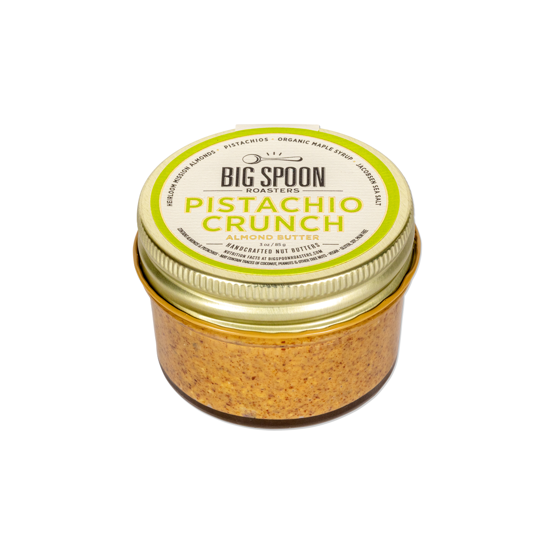 Big Spoon Roasters - Pistachio Crunch Almond Butter: 13oz Jar