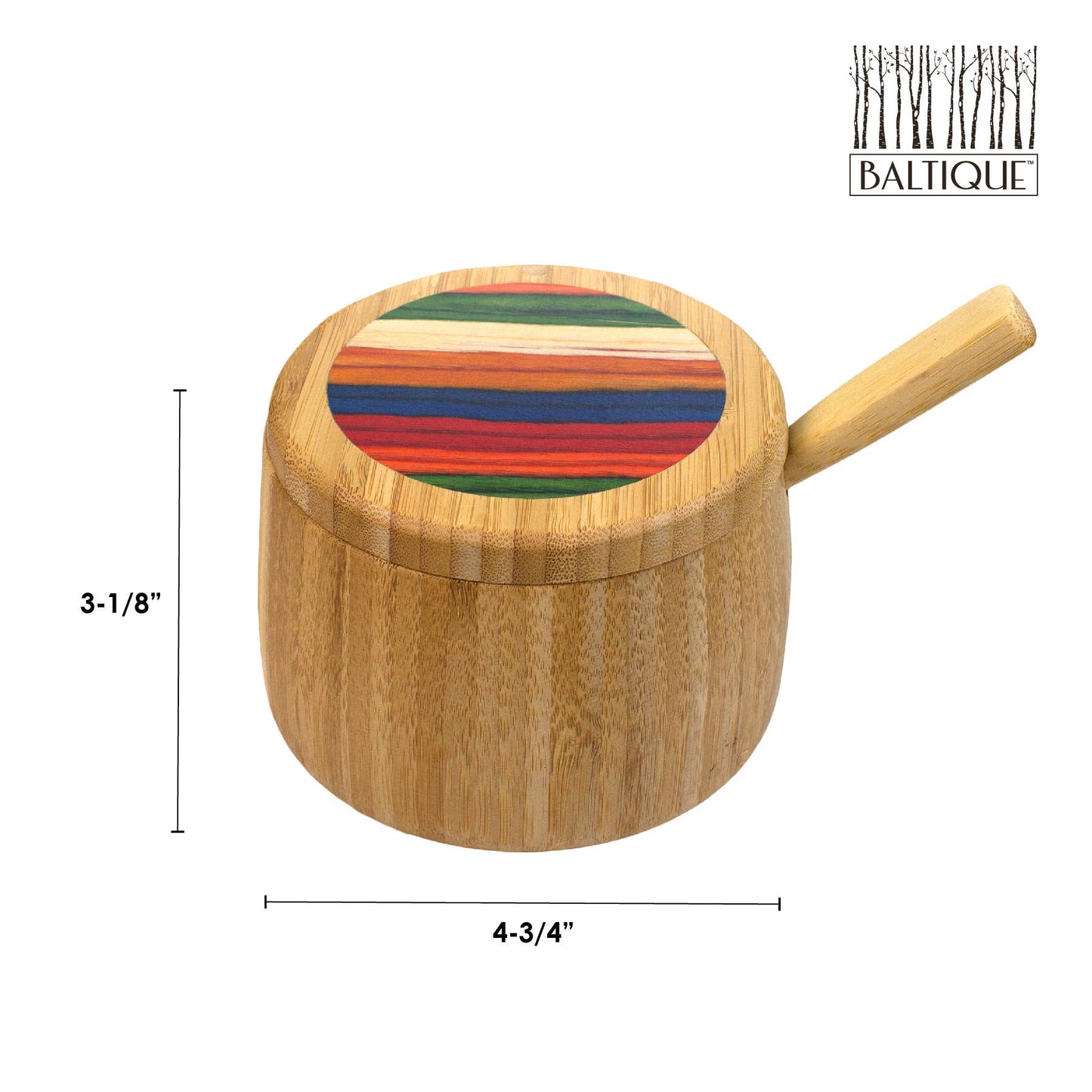 Totally Bamboo - Baltique® Marrakesh Collection Sugar Bowl with Spoon