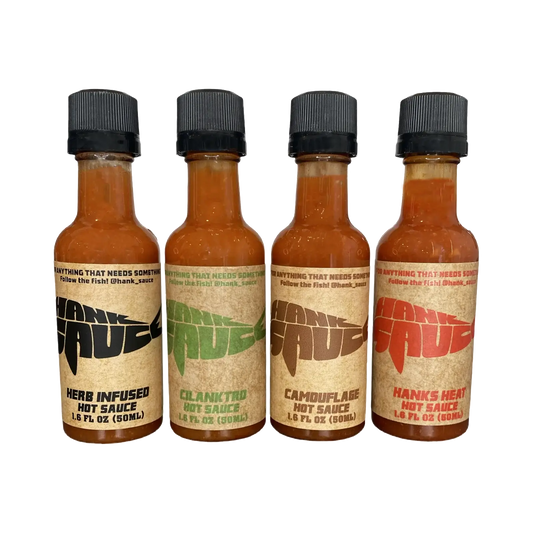 Hank's Hot Sauce Mini Bottles