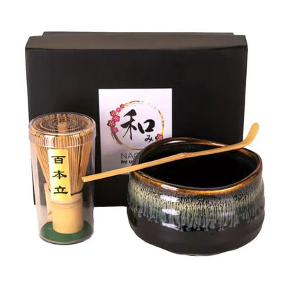 Matcha Bowl Set with Whisk and Tea Spoon