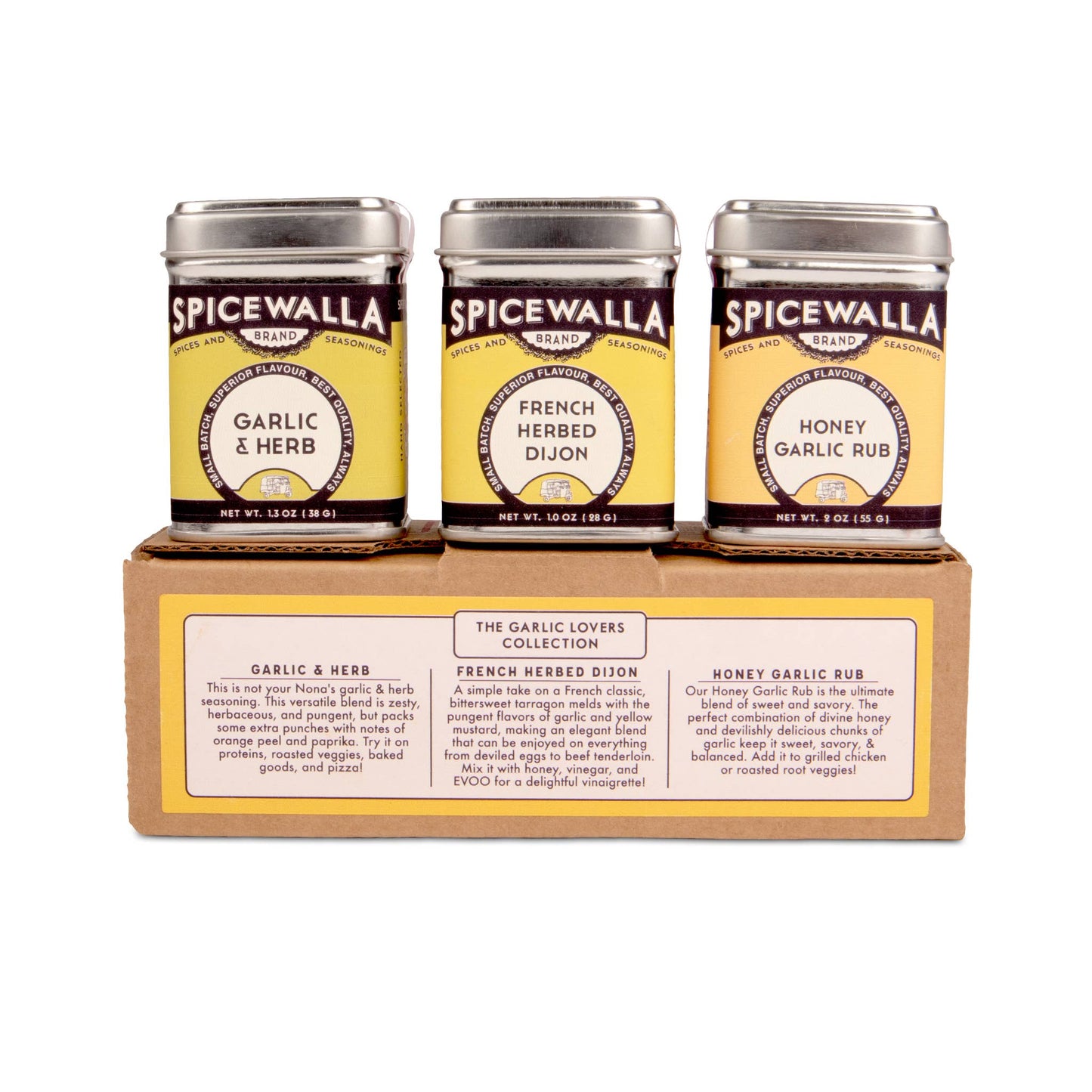 Spicewalla - The Garlic Lovers Collection 3 Pack