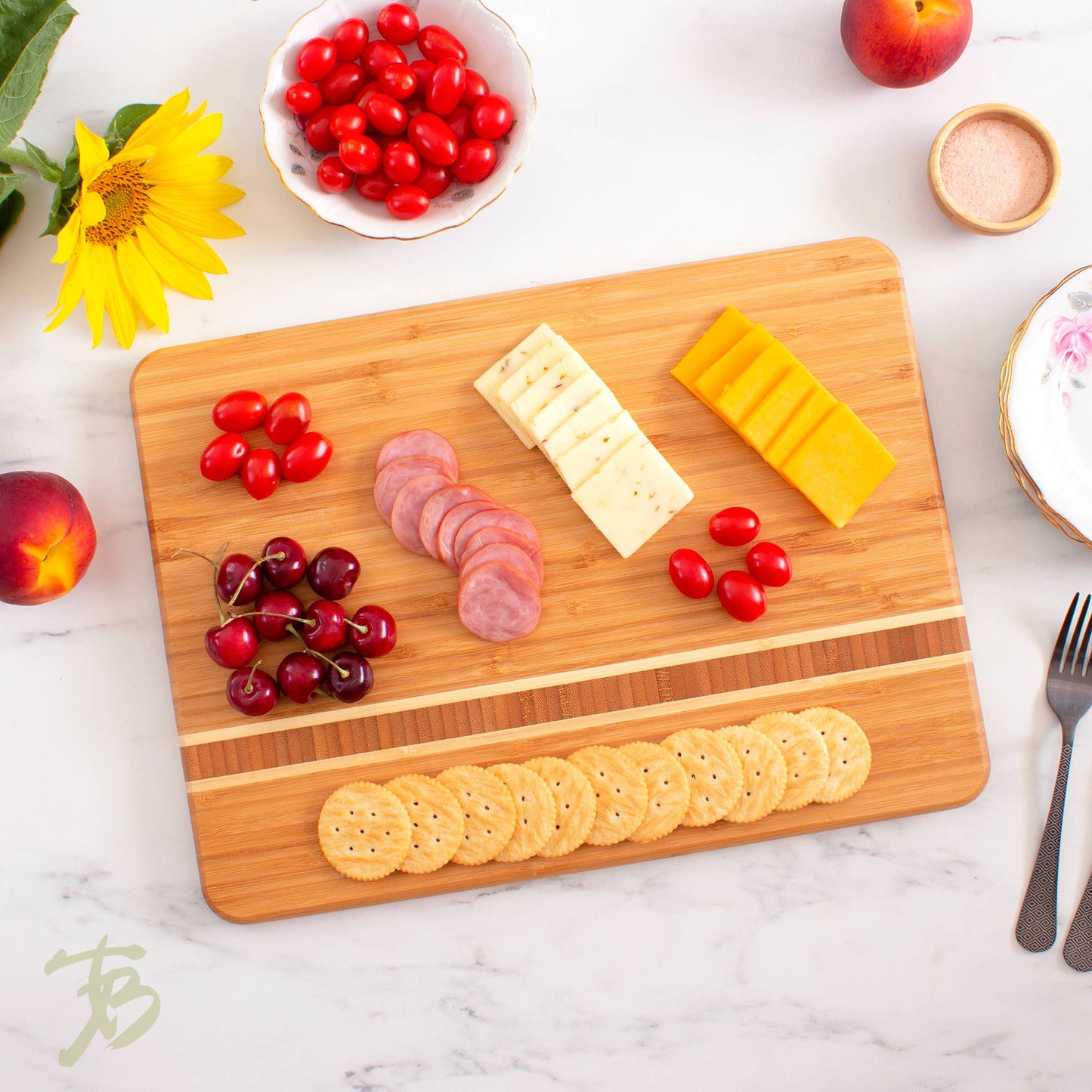 Totally Bamboo - Martinique Cutting & Serving Board