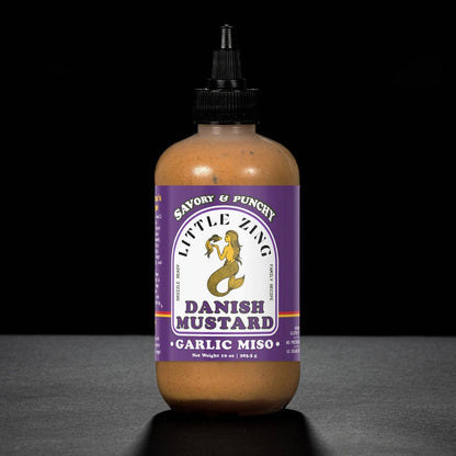 Garlic Miso Danish Mustard - 10 oz Squeeze Bottle