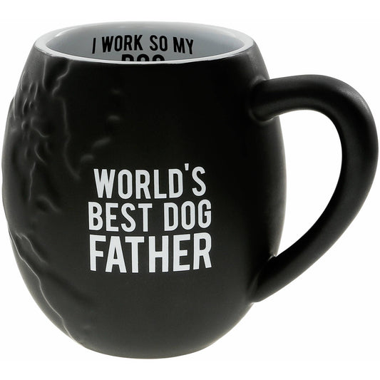 Pavilion - World's Best Dog Father - 20 oz Embossed Mug