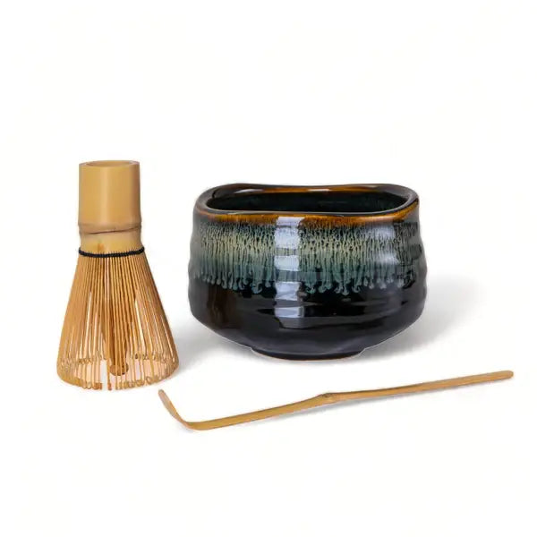 Matcha Bowl Set with Whisk and Tea Spoon