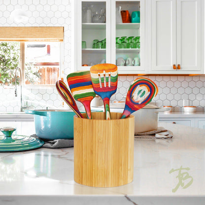Totally Bamboo - Oval Utensil Holder
