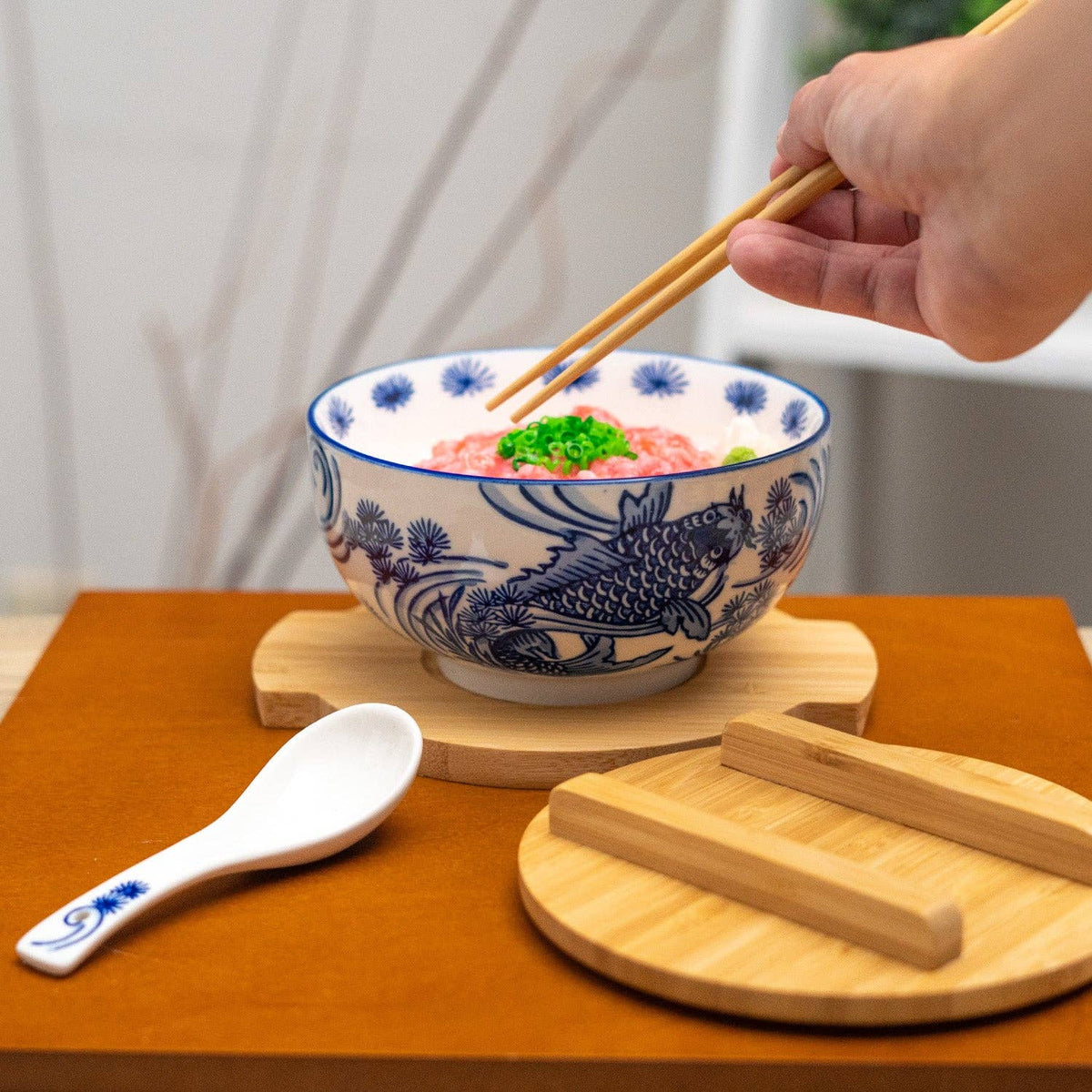 Koi Fish Bowl Set